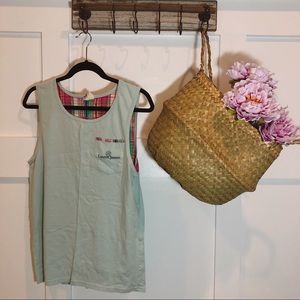 Lauren James Seersucker Tank Top